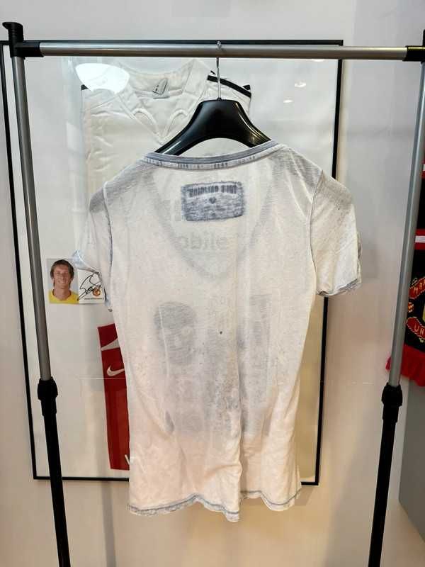 Koszulka True Religion Skull Glitter Spellout Logo XL