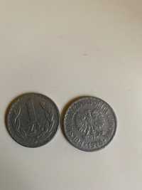 1 zł z 1975r , 1976 r, 1978r bez znaku menniczego