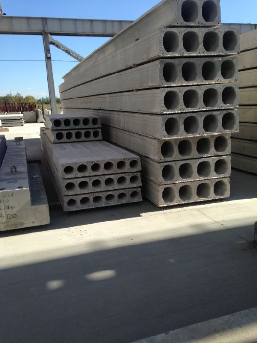 Панелі перекриття, Пустотні плити перекриття, Плиты перекрытия!