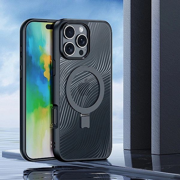 Etui Dux Ducis Aimo Mag z MagSafe i podstawką na iPhone 16 Pro Max - c