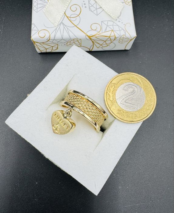 Nowy zloty pierscionek proba 585 waga 3,73g