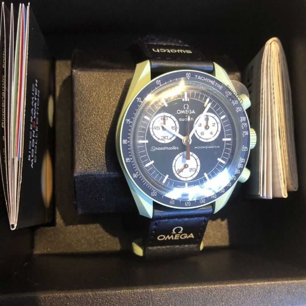 Omega x Swatch Earth SO33G100: Limitowana Kolekcja Ziemia