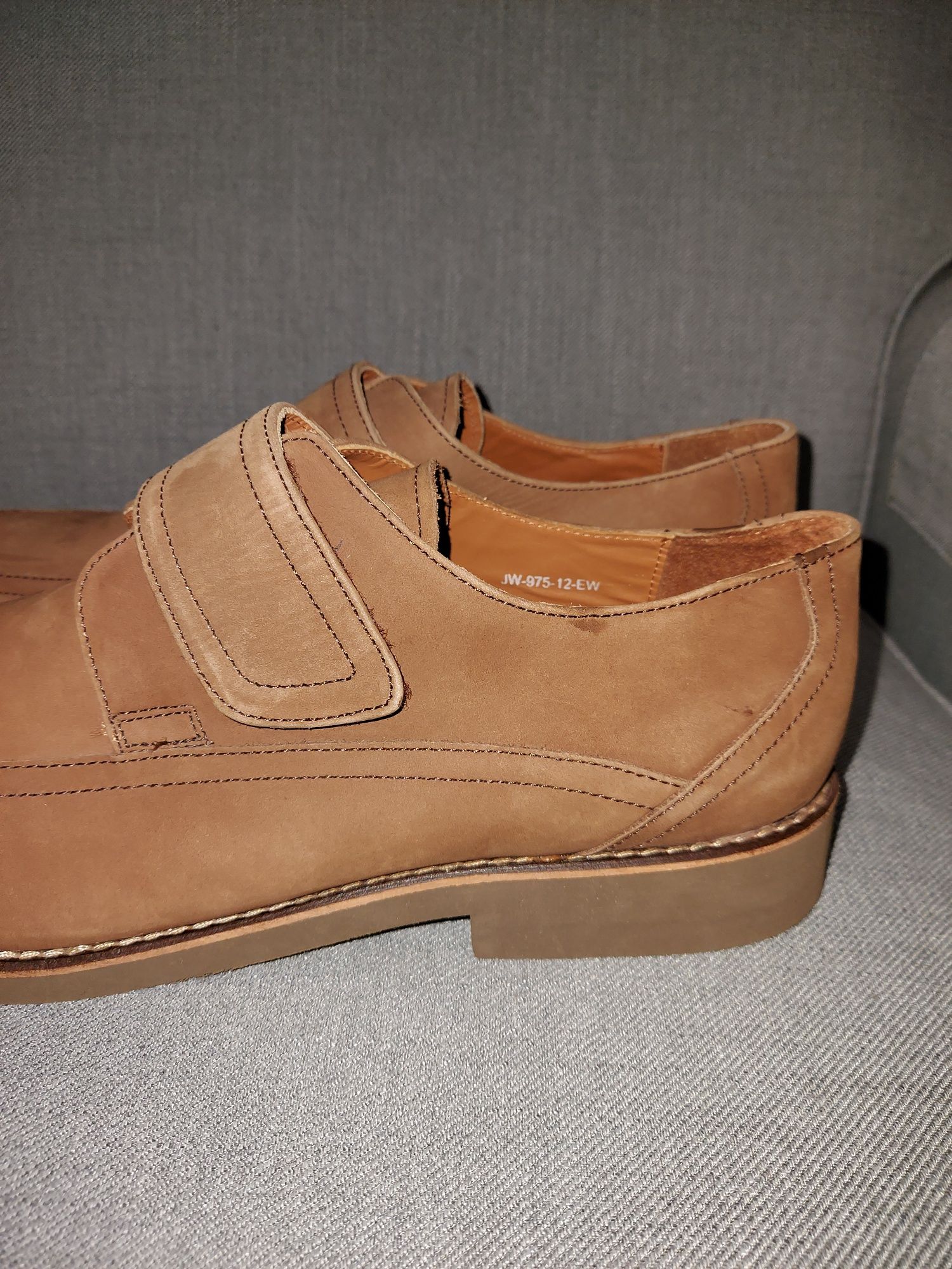 Mokasyny THE SHOE TAILOR roz.45 , Monki , skóra naturalna , półbuty