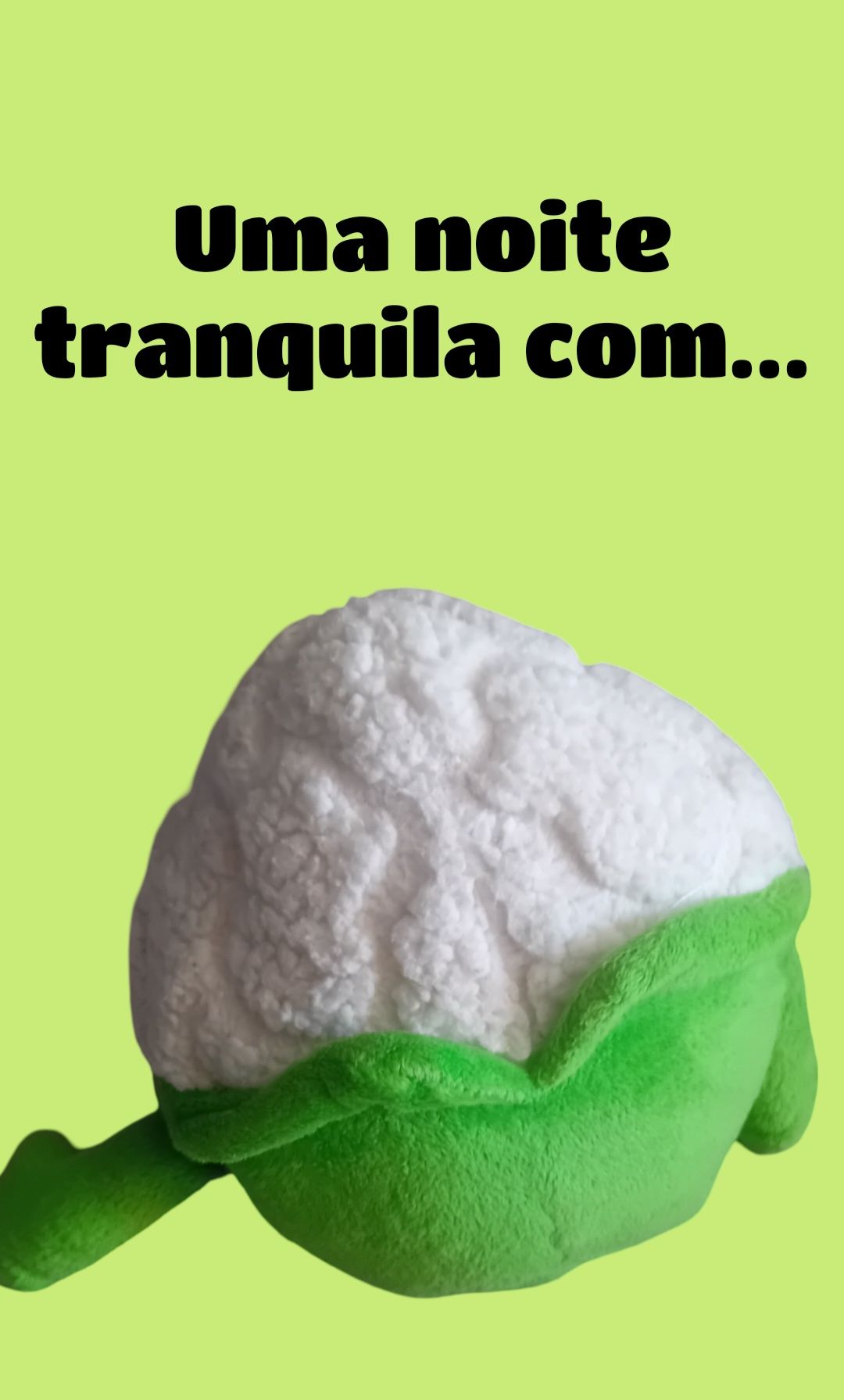 Peluche couve flor