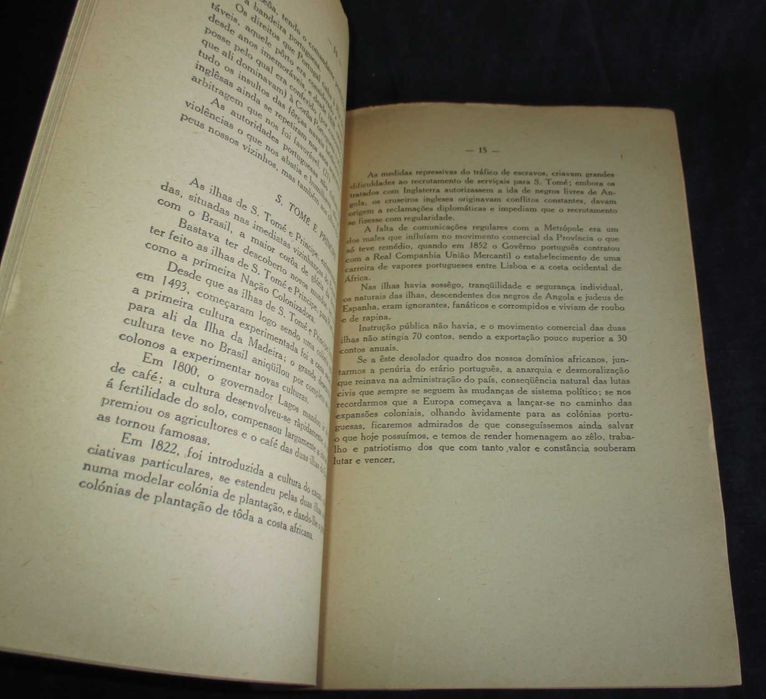 Livro Estado das Colónias portuguesas de África em 1851