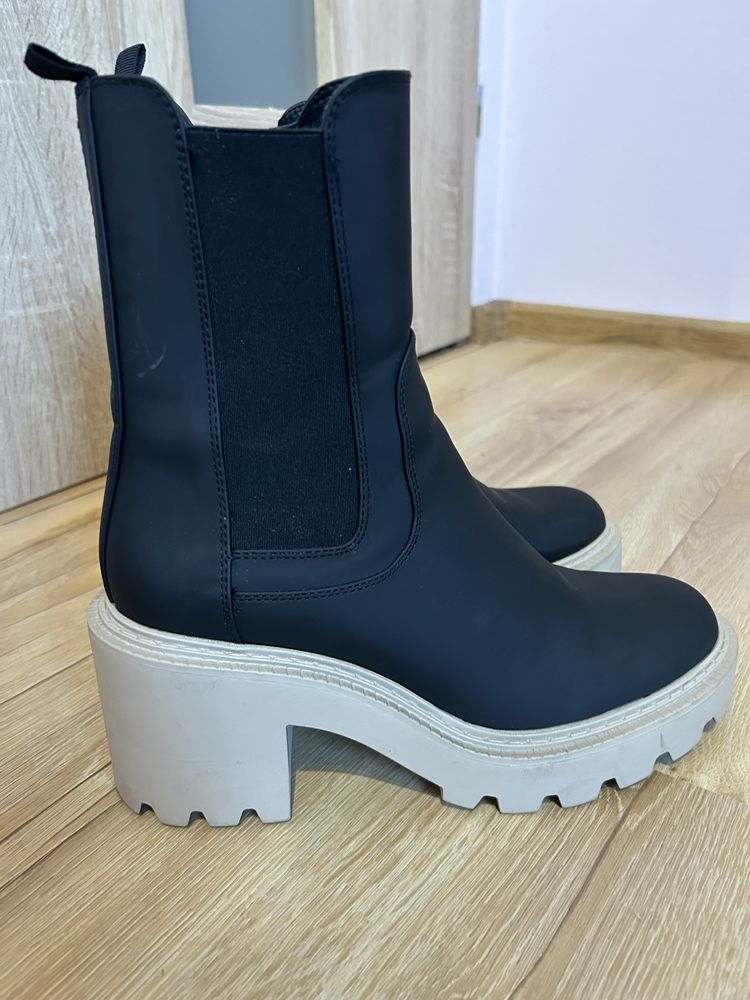 Botki na platformie deichmann catwalk 40