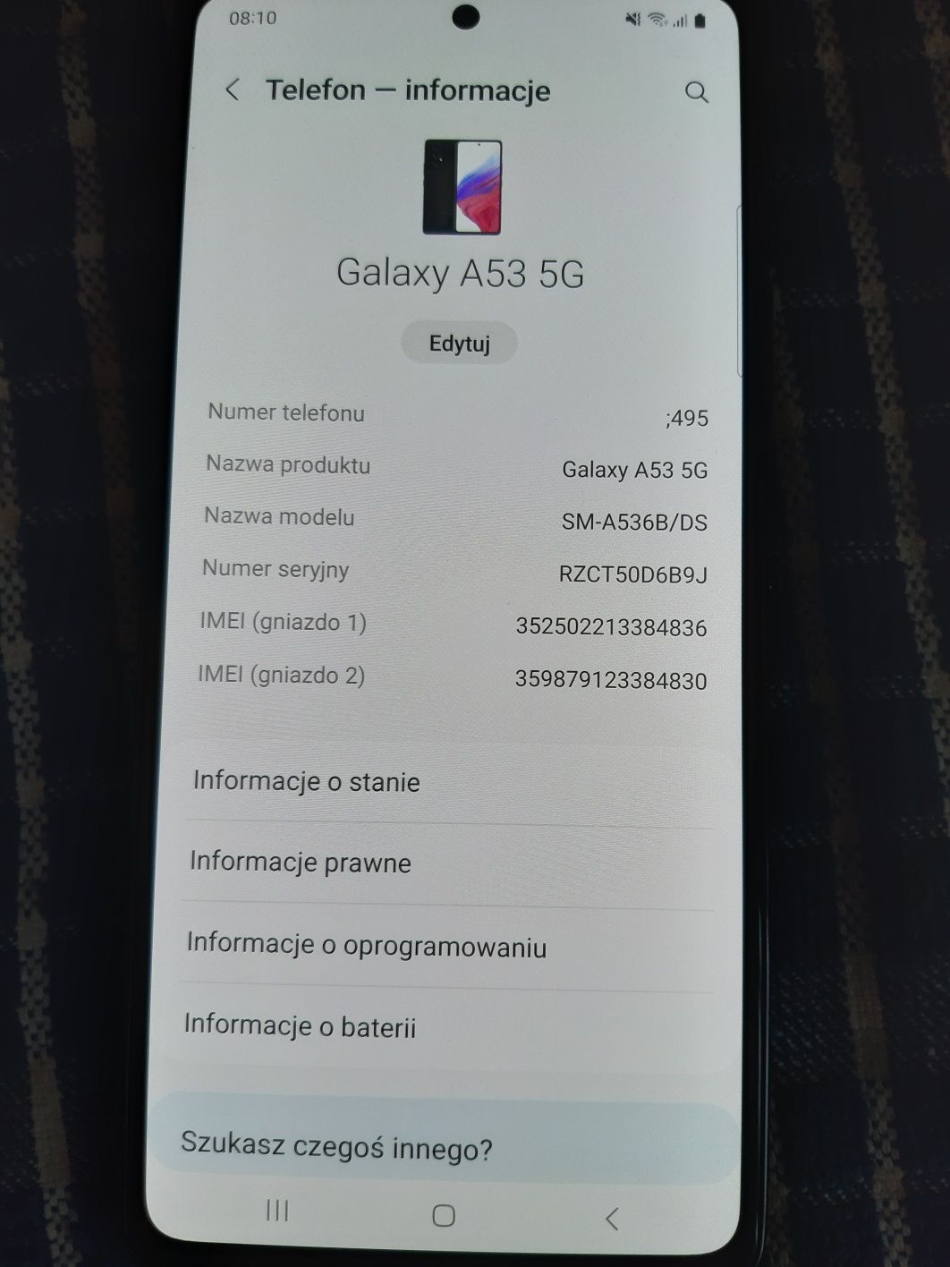 Samsung a53 5G jak nowy