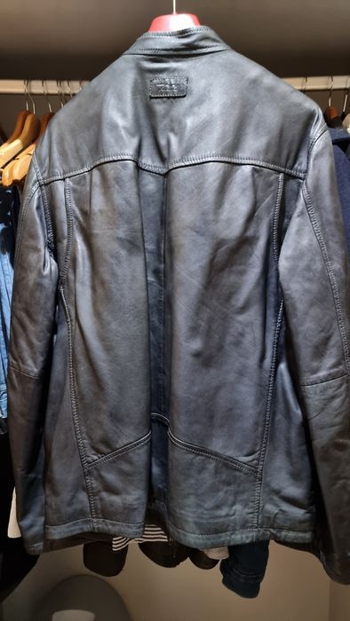 Casaco couro marlboro clássics