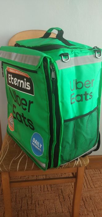 Torba termiczna Uber Eats – używana przez 2 dni, jak nowa