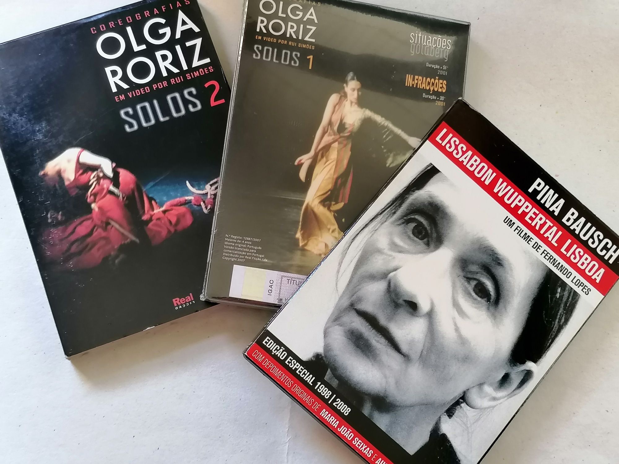 Conjunto de 27 DVDs de Dança Clássica e Ballet