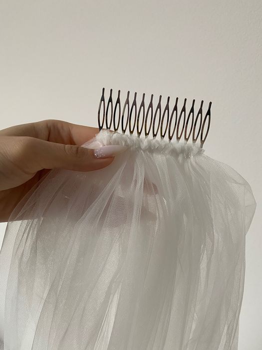 Фата весільна довга