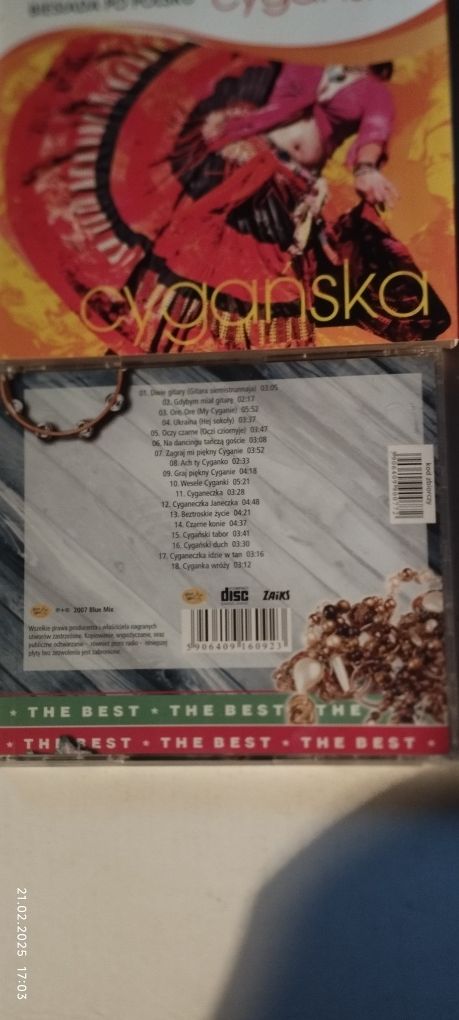 Biesiada po polsku - polska  i cygańska .2 CD .