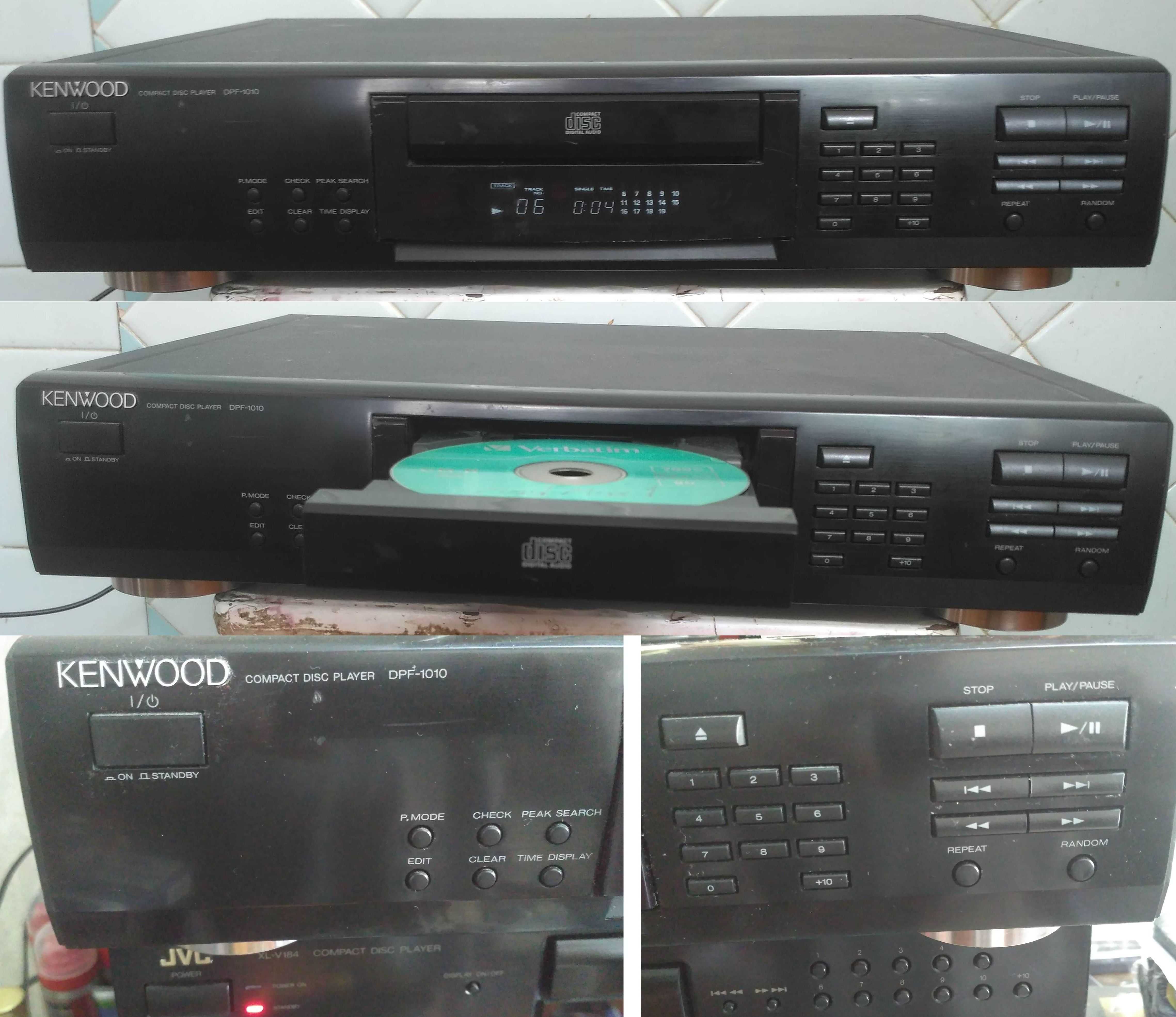 Kenwood DPF-1010- Compact Disc Player - рабочий , сохран