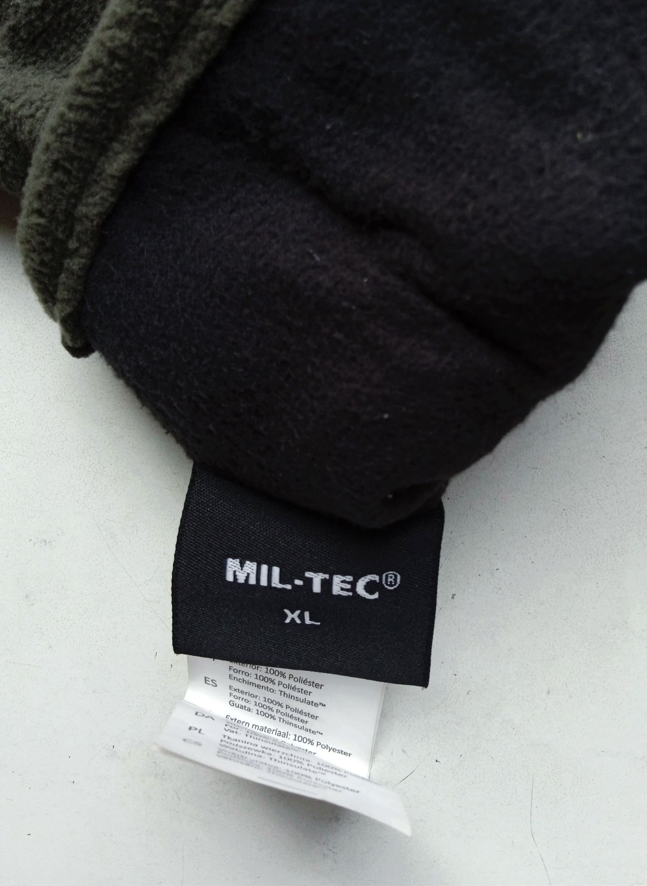 Тактичні рукавиці mil-tec thinsulate, олива XL, нові.
