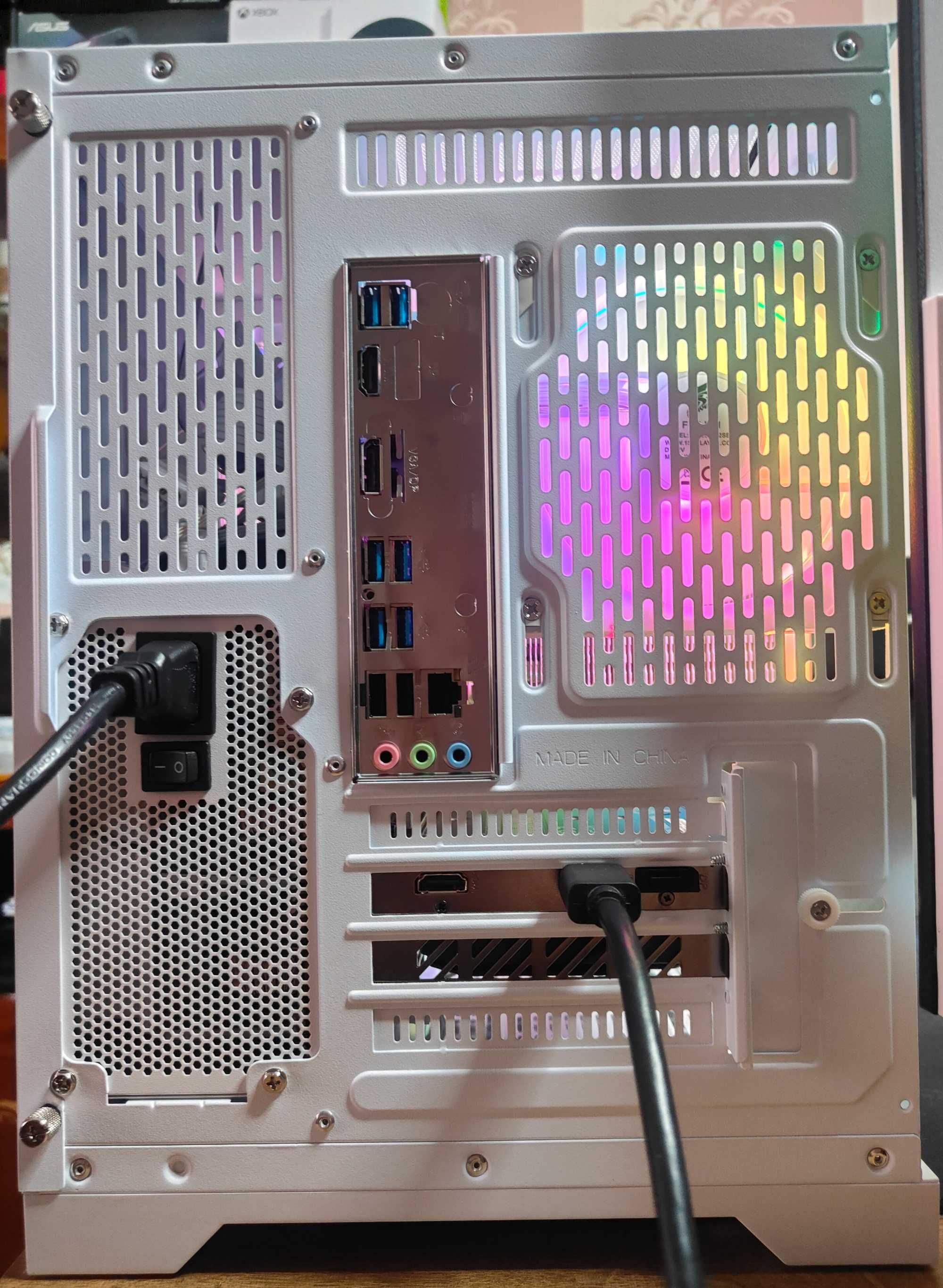 RX9060XT R5 8400F ОЗУ 32G Новий Ігровий Комп'ютер Системний блок ARGB