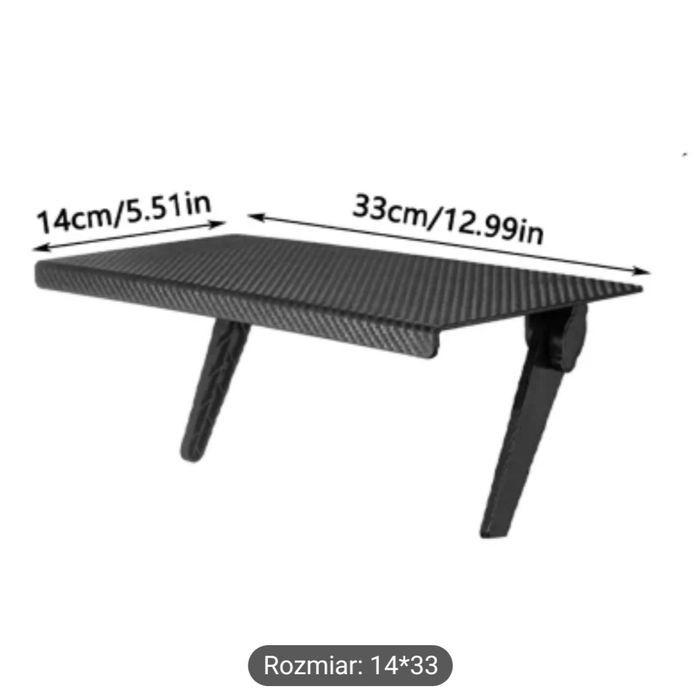 Półka regulowana na telewizor lub monitor