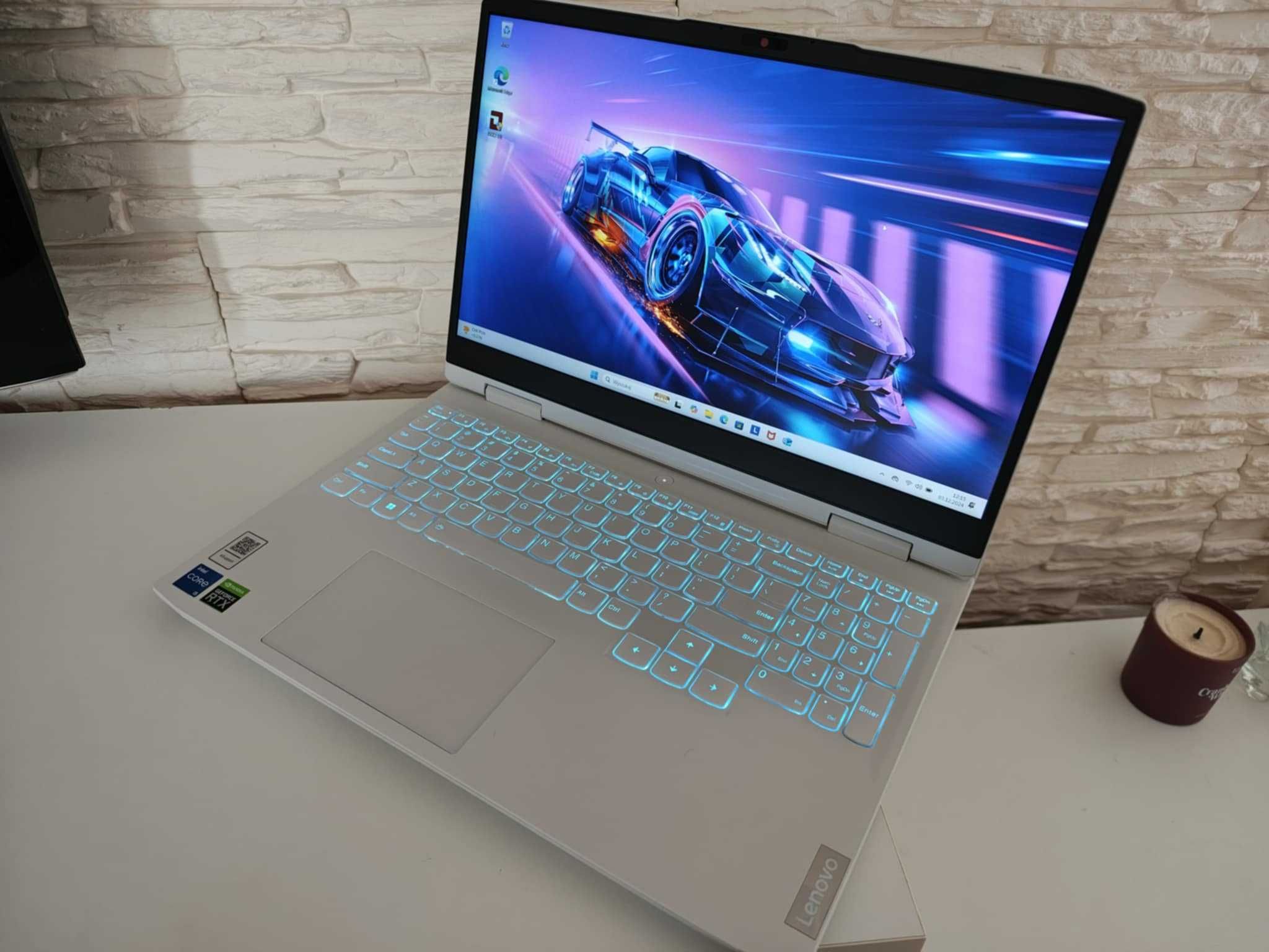 GAMINGOWY Laptop LENOVO 15.6" i5 12GEN 12x4.40Ghz,16GB,RTX3060-6GB