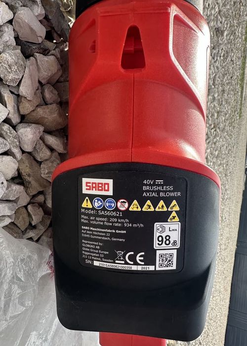 Dmuchawa na baterie do lisci(nie zawiera baterii)