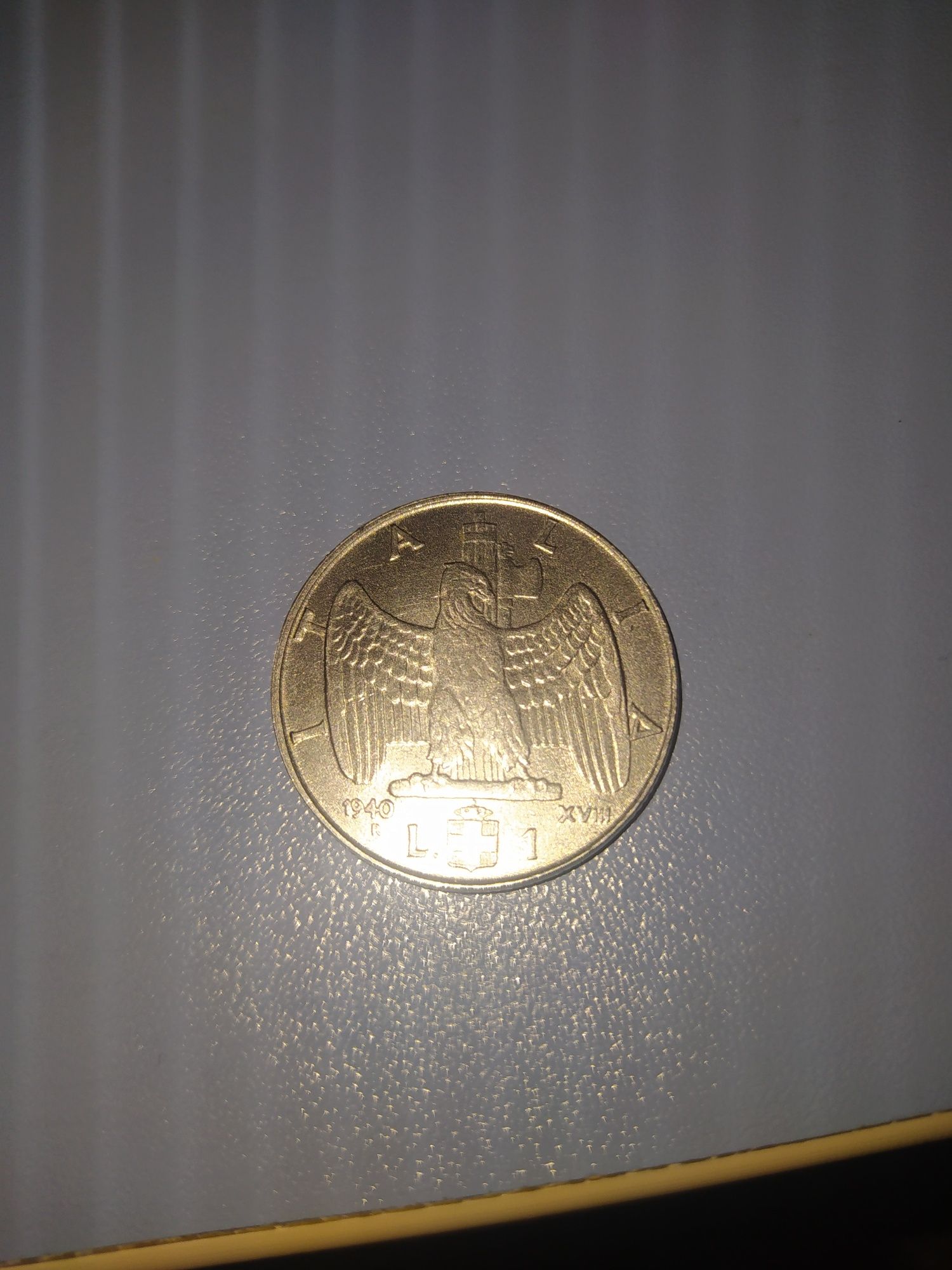 Монета ITALIA 1940