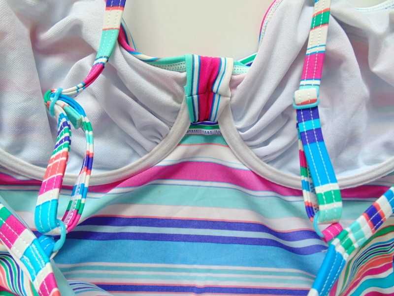 BHS tankini damskie z usztywnianym fiszbinami staniczkiem 42