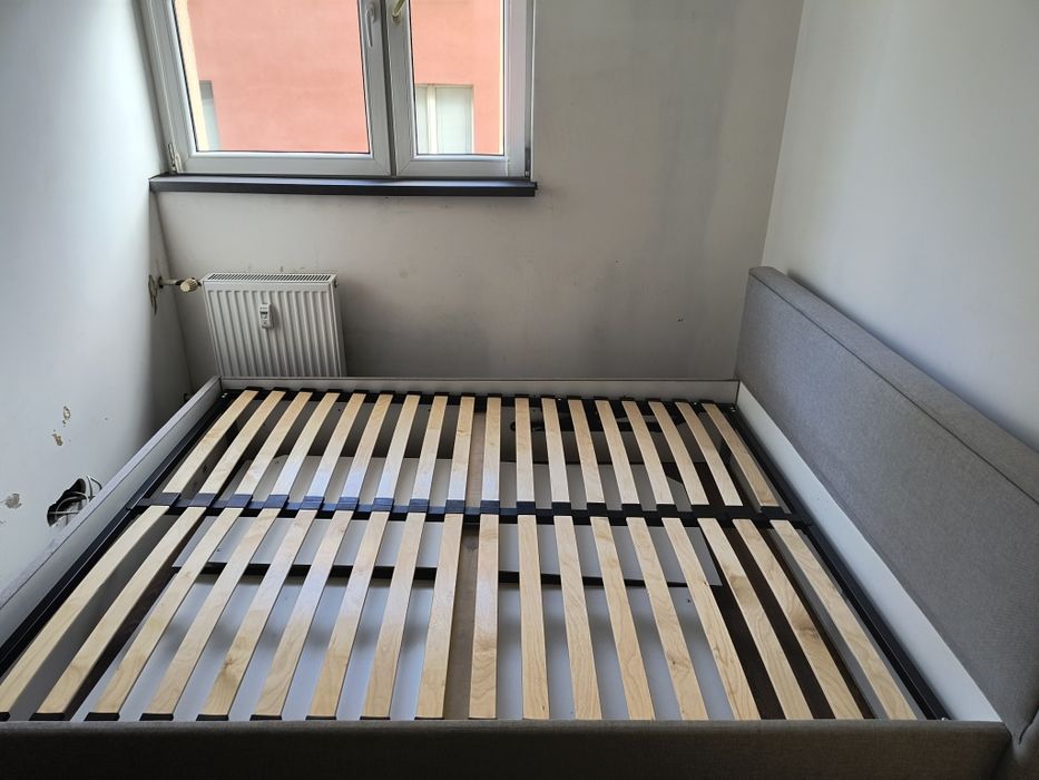 Łóżko tapicerowane 200x160 kolor szary