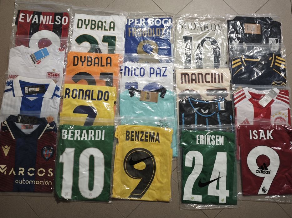 Camisolas de futebol