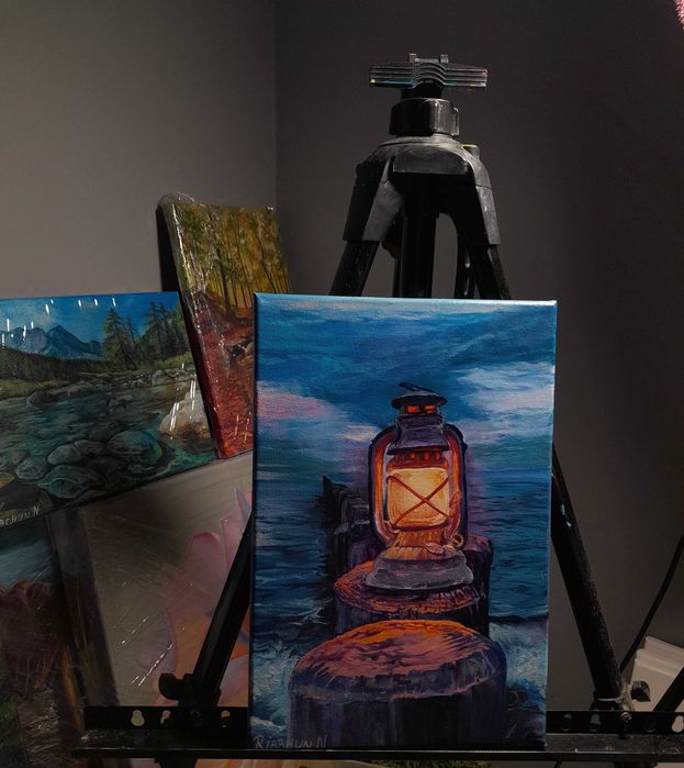 obraz olejny na płótnie 20*30