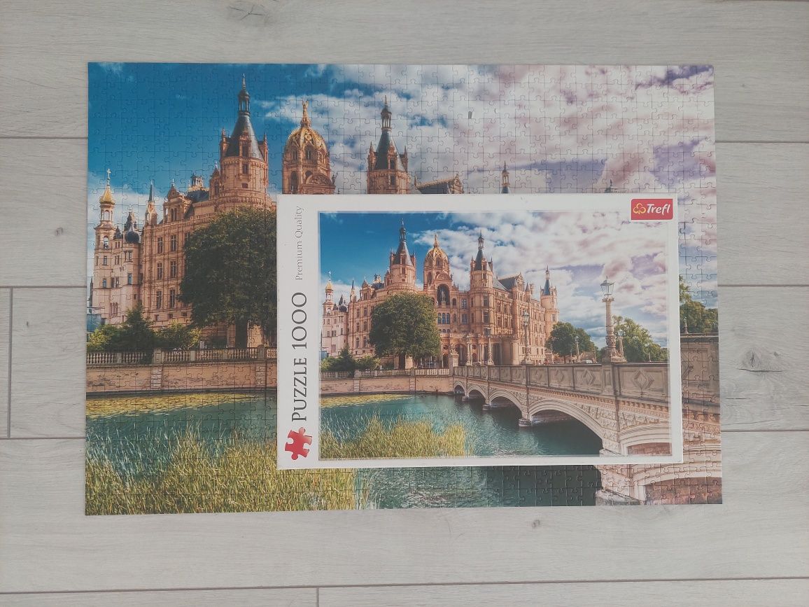 Puzzle Trefl 1000 elementów zamek widoczek