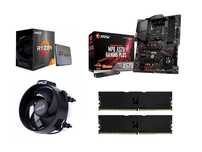 Płyta, procesor, RAM - MSI X570 Gaming Plus, Ryzen 5600X, 32GB IRDM