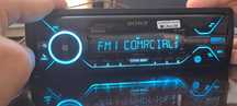 Auto radio auto Sony DSX-A416BT com Bluetooth