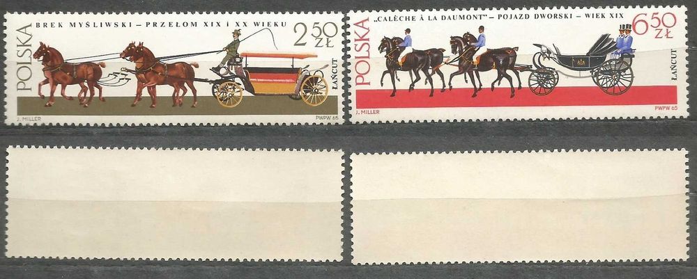 Seria: Dawne pojazdy konne FI 1495 – 1503 stan** 1965 r.