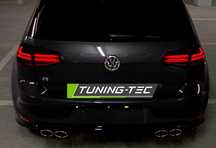 Lampy światła tył tylne VW GOLF 7 r.13+ TUNING LED BAR NEON RED NOWE