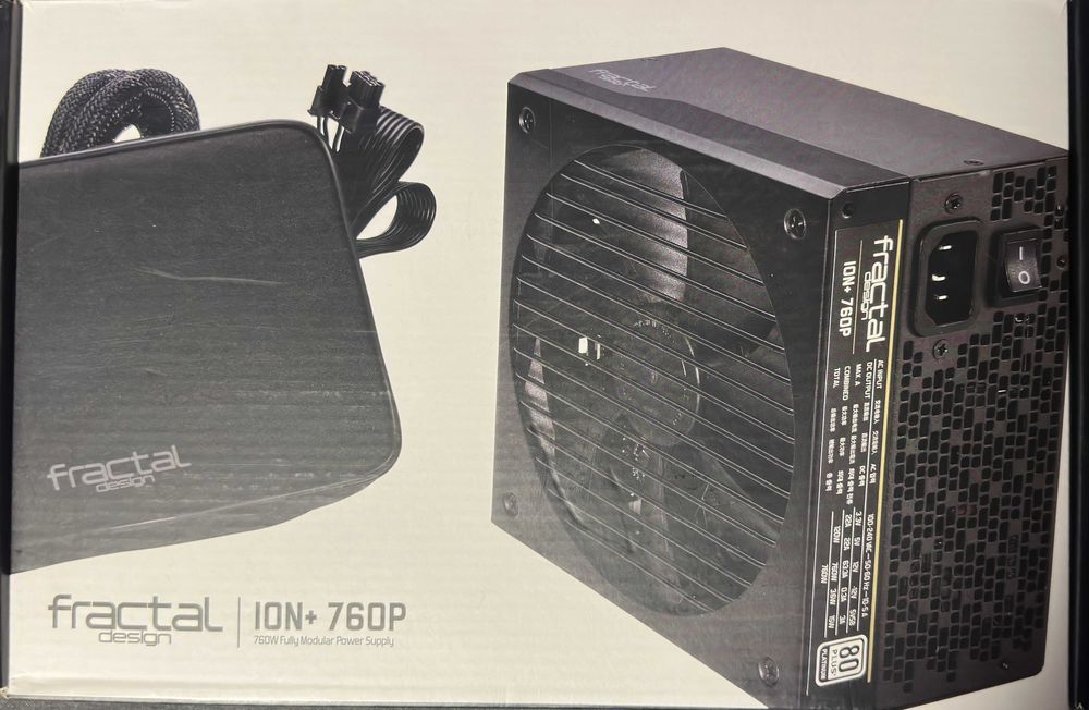 Zasilacz Fractal Design Ion 760W 80 Plus Platinum (750W) | 10 lat gw.