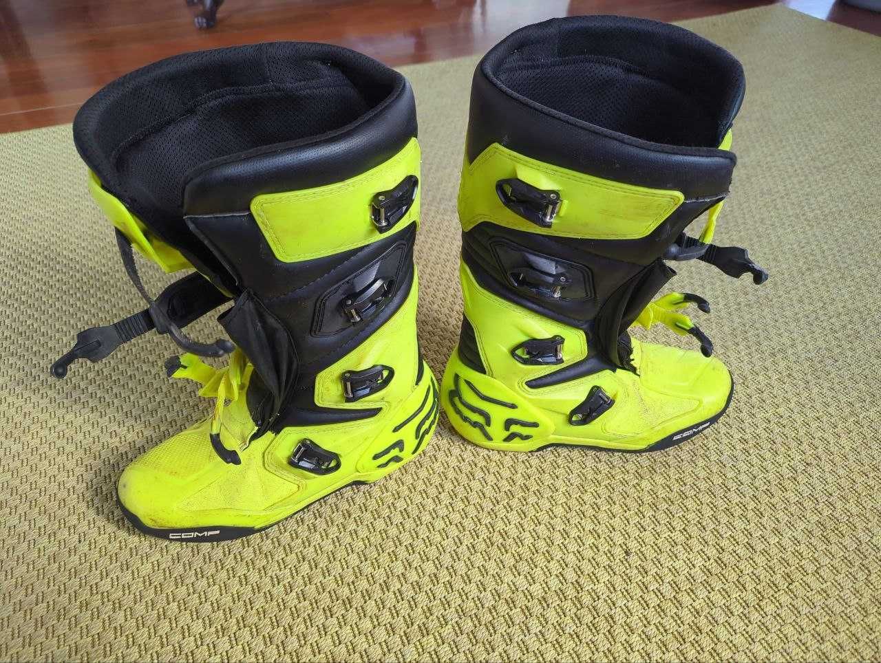 Botas Enduro Fox Comp tamanho 48