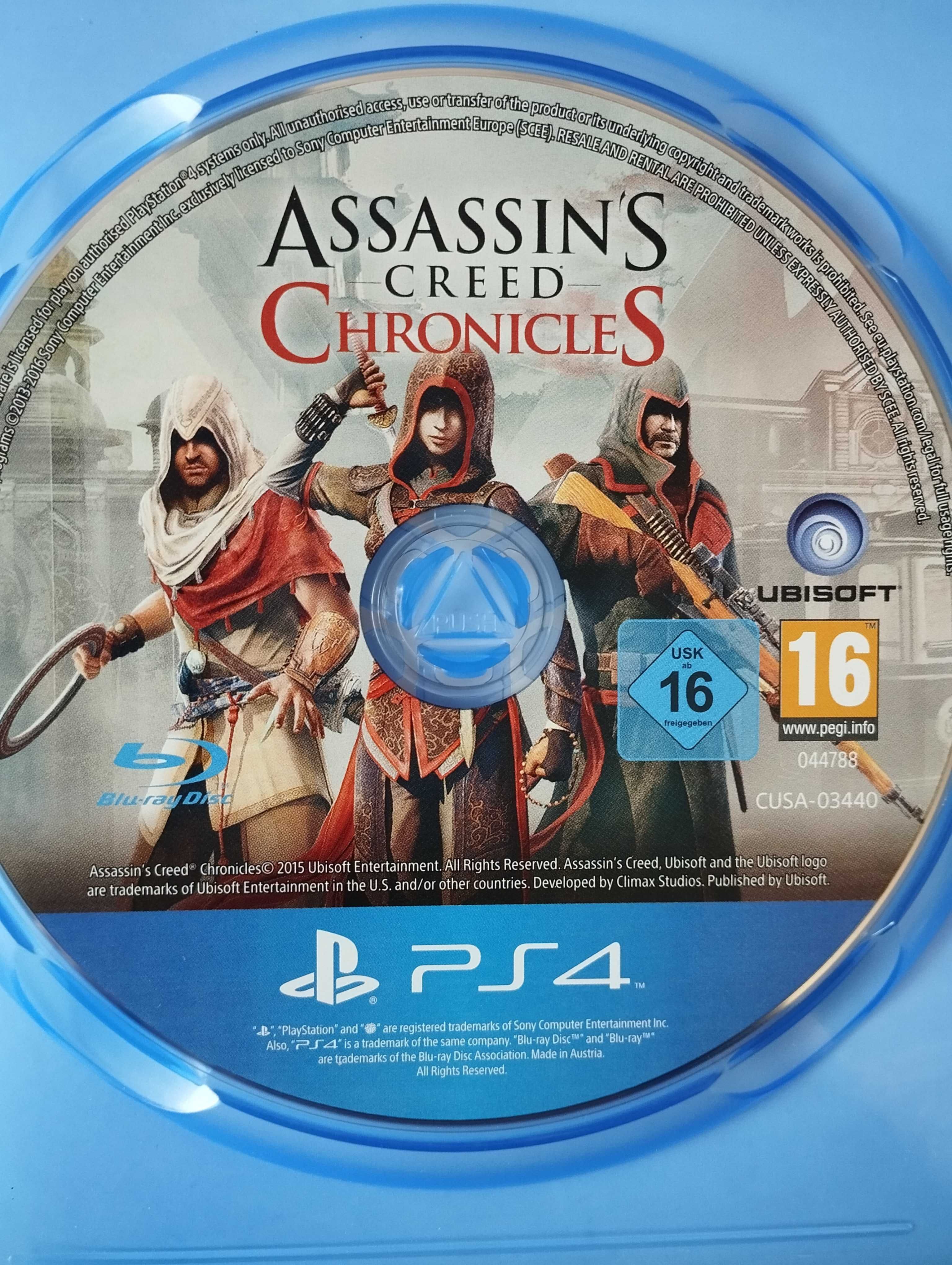 Gra Assassin's Creed Chronicles PS4/PS5 Playstation