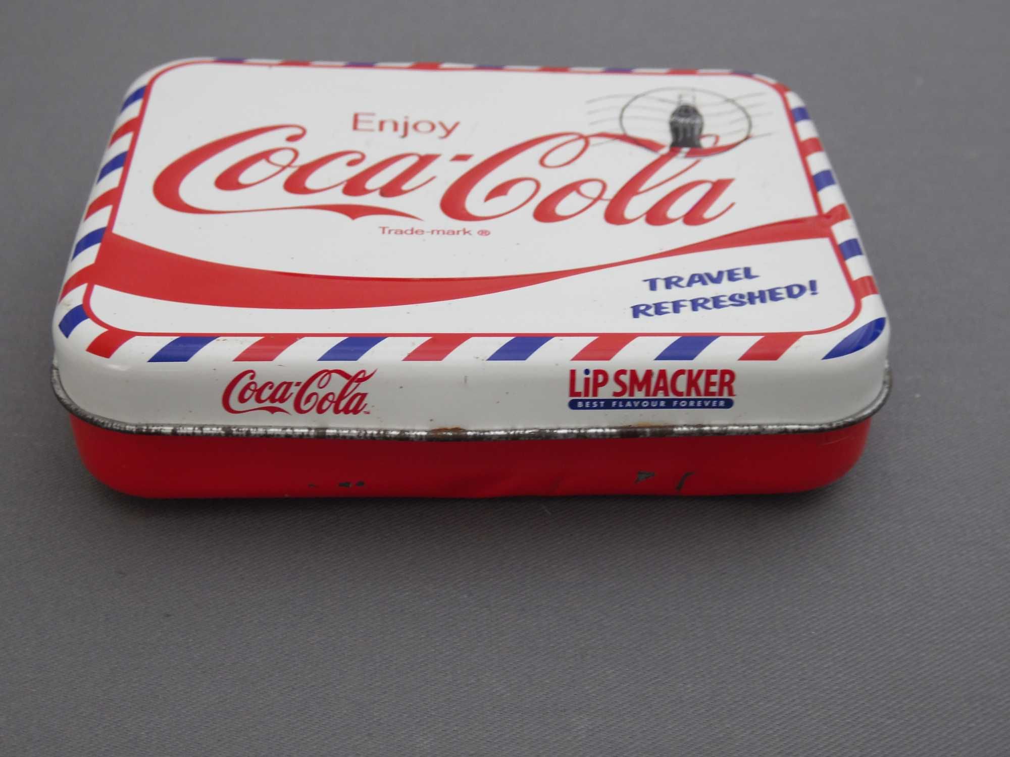 Caixa em Lata Coca-Cola Lip Smacker