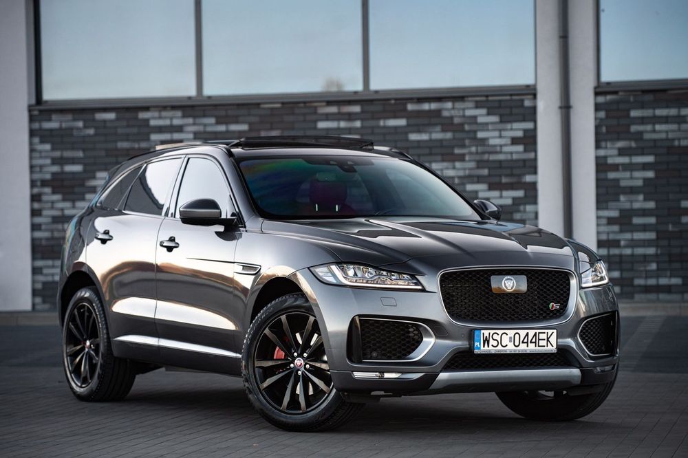 Jaguar F-Pace Panoramiczny Dach Full Virtual Nawigacja Skórzane wnętrze Super Stan