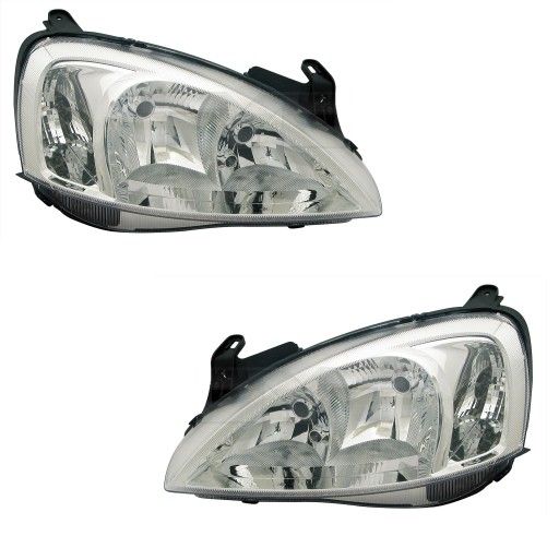 OPEL COMBO C 00-03 lampa przednia lewa + prawa