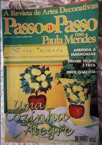 2 Revistas Passo a Passo com 25 anos e com Paula Mendes