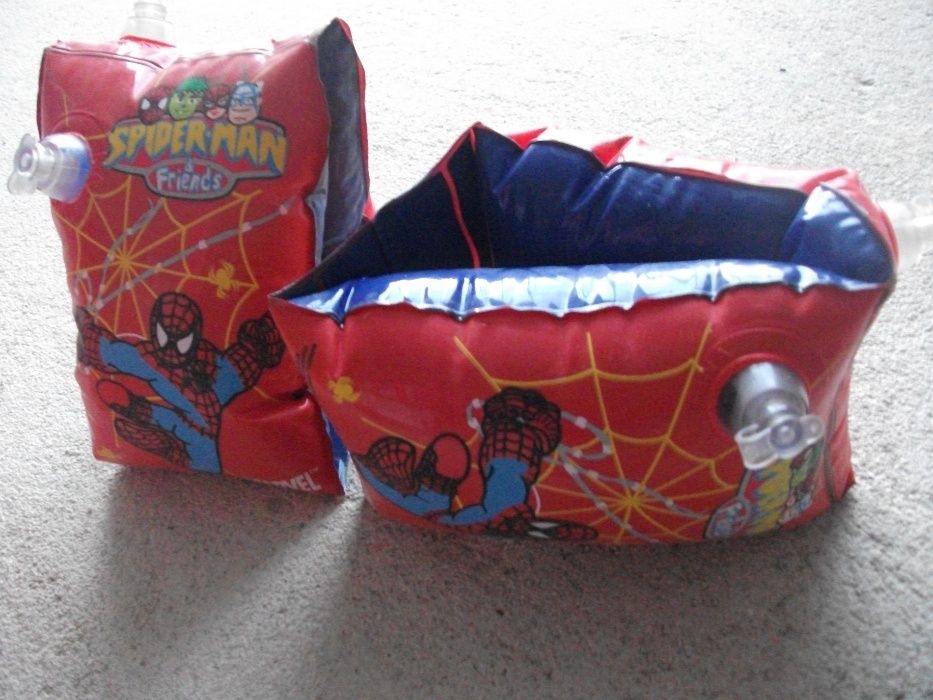 Spiderman braçadeiras praia/piscina