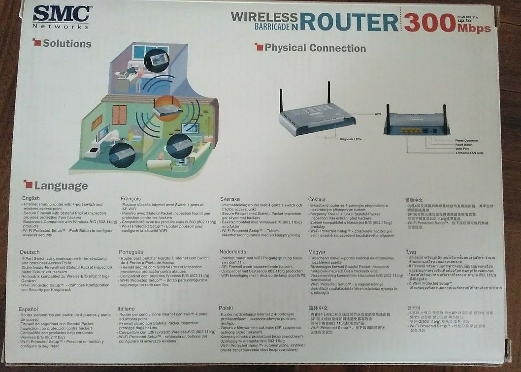 SMC Wireless Barricade SWCWBR14S-N2 NOVO