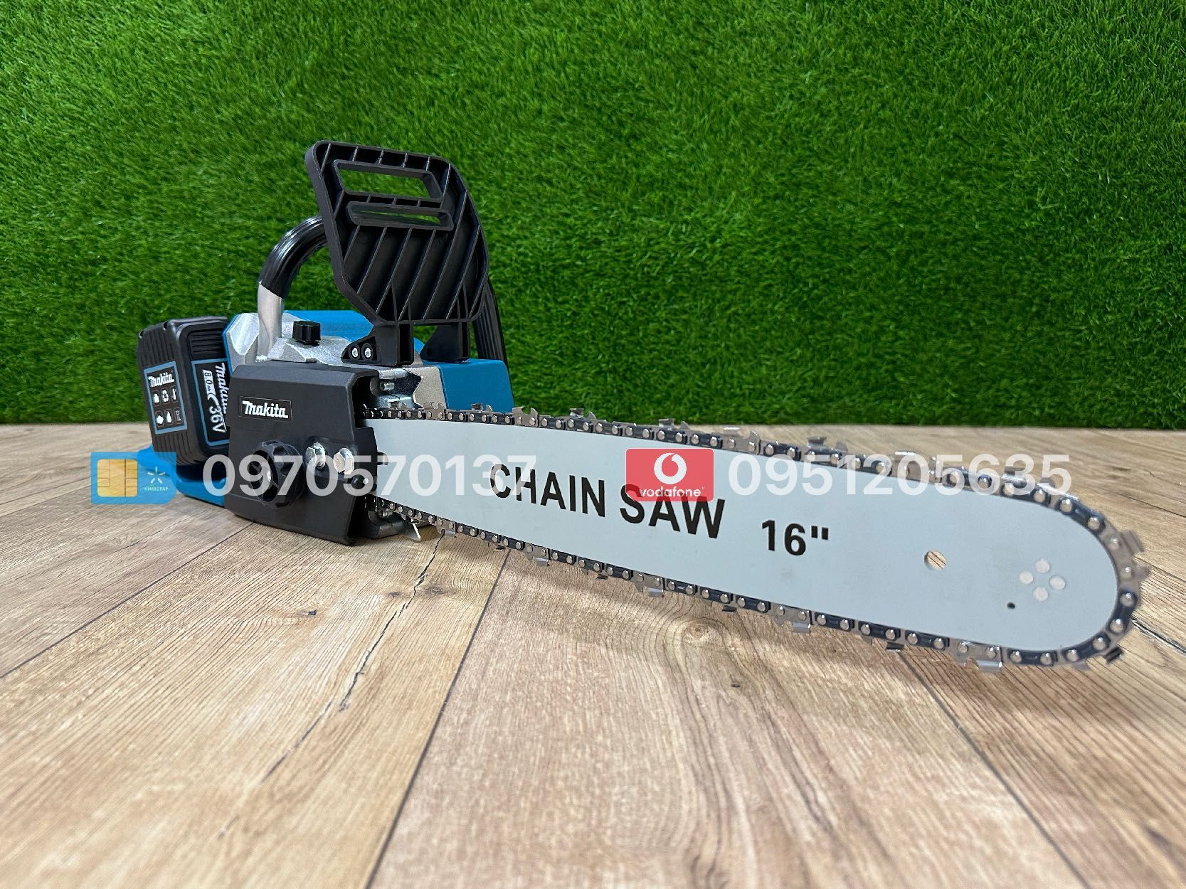 Пила ланцюгова акумуляторна Makita DUC355Z 36V 8Ah 9500 об/хв