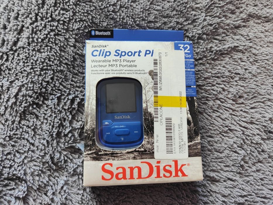 SanDisk Clip Sport Plus Odtwarzacz Mp3