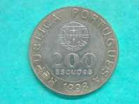 1060 - República: 200 escudos 1998 bimetálica, por 1,00