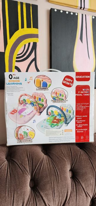 Килимок Коврик розвиваючий, з єдиноріжкою