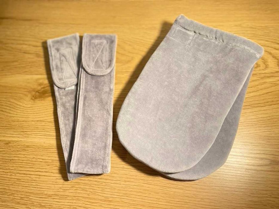 Zestaw welurowy do gabinetu kosmetycznego