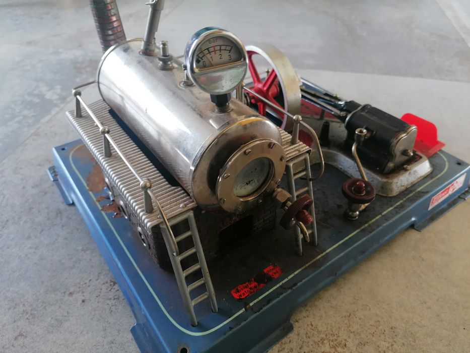 Model mini maszyna parowa Wilesco zabawka zestaw tanio