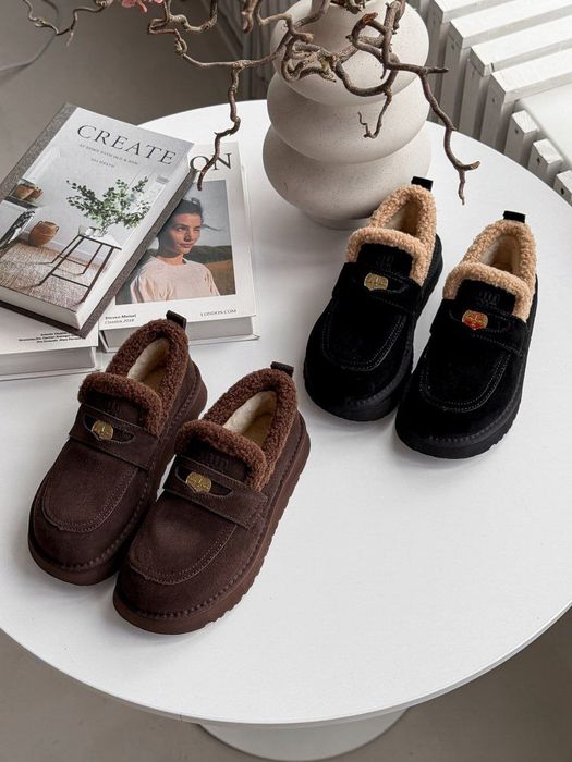 Натуральні лофери з хутром