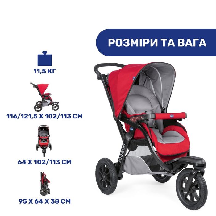 Коляска дитяча Trio Activ3 Top Chicco