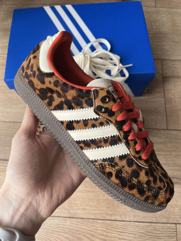 adidas Samba Og Preloved Red Leopard Panterka 37 1/3 nowe oryginalne